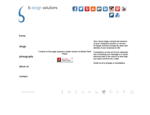 Tablet Screenshot of bdesignsolutions.com